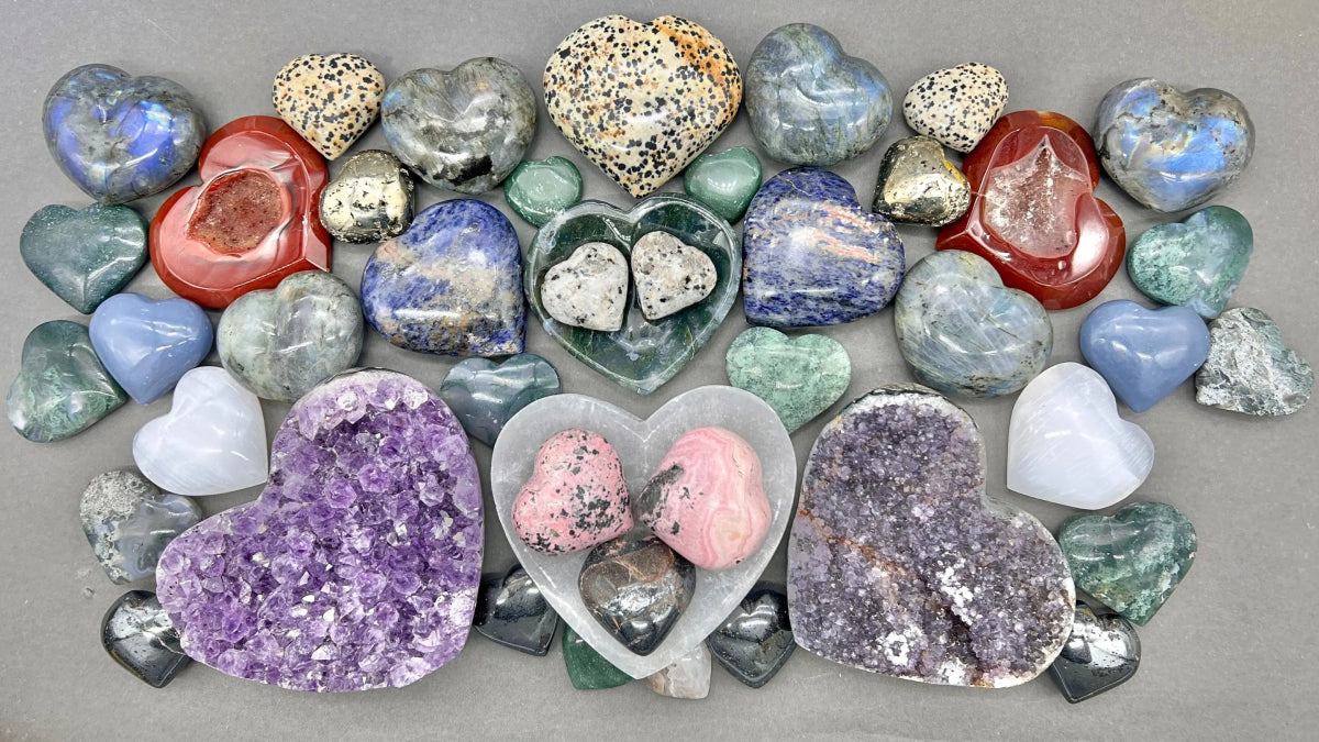 Hearts - Crystal River Gems