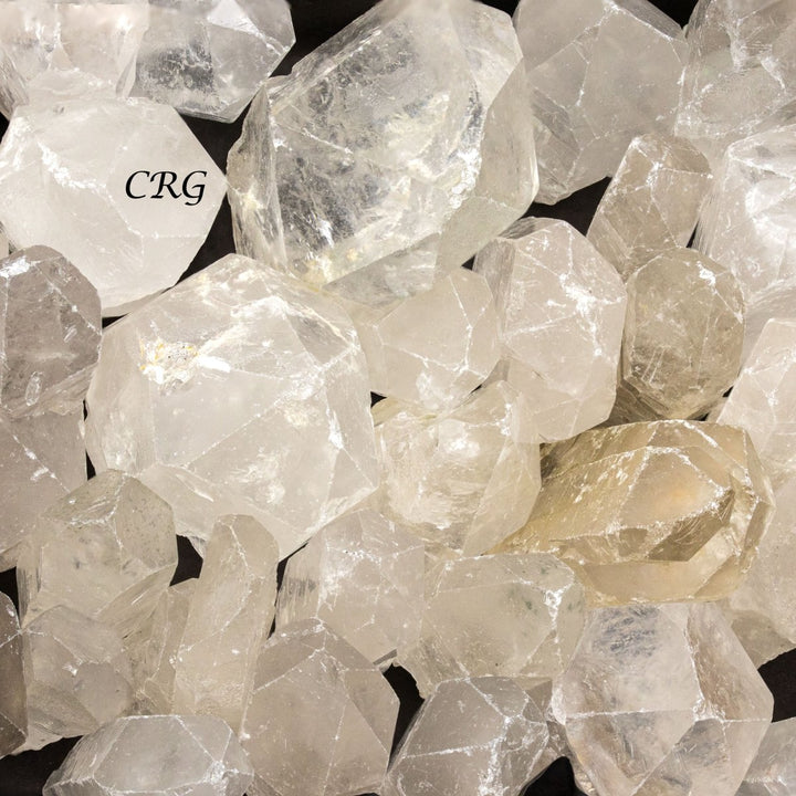 Quartz Point Rough Small Flat (1 Flat) Size 1 to 2 Inches Bulk Wholesale LotCrystal River Gems