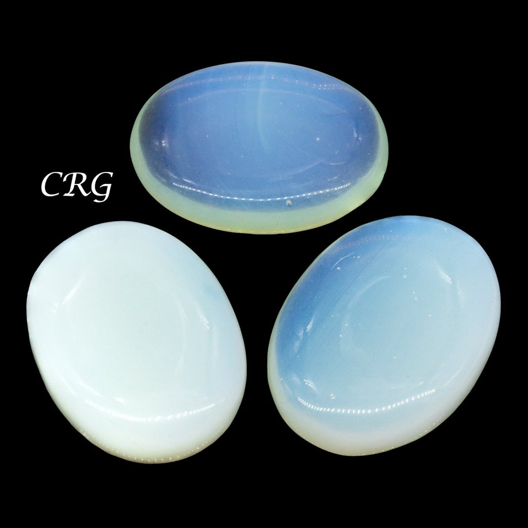Opalite Palm Stone (2 Inches) (1 Pc) Polished Crystal Worry Stone