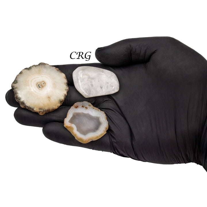 Agate Cabochons (75 Grams) Mixed Sizes Bulk Wholesale Lot Crystal MineralsCrystal River Gems