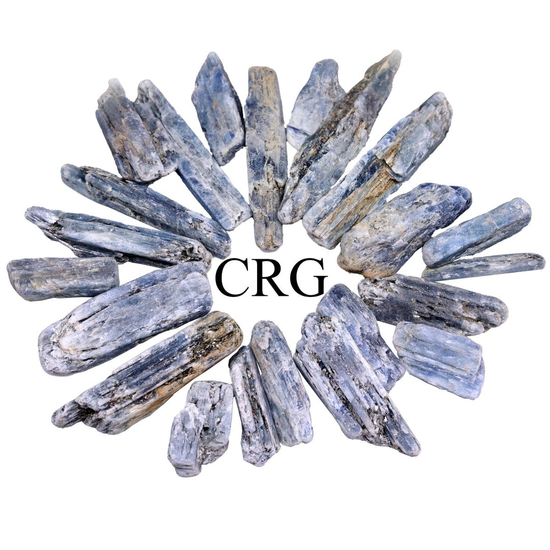 Blue Kyanite Raw Blade (1 Piece) Size 2 to 4 Inches Rough Crystal MineralCrystal River Gems