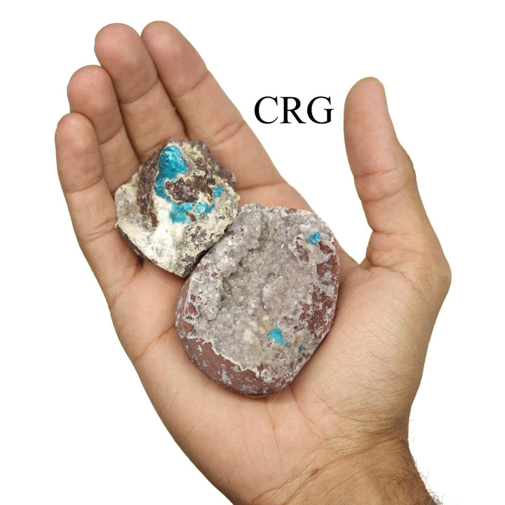 Cavansite Natural Specimen on Matrix (1 Piece) Size 1.5 to 3 Inches Crystal Gemstone MineralCrystal River Gems