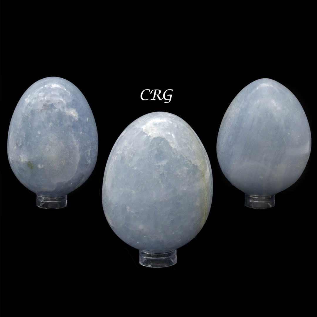 Celestite Eggs (1 Kilogram) Size 55 mm Polished Crystal Gemstone Shape