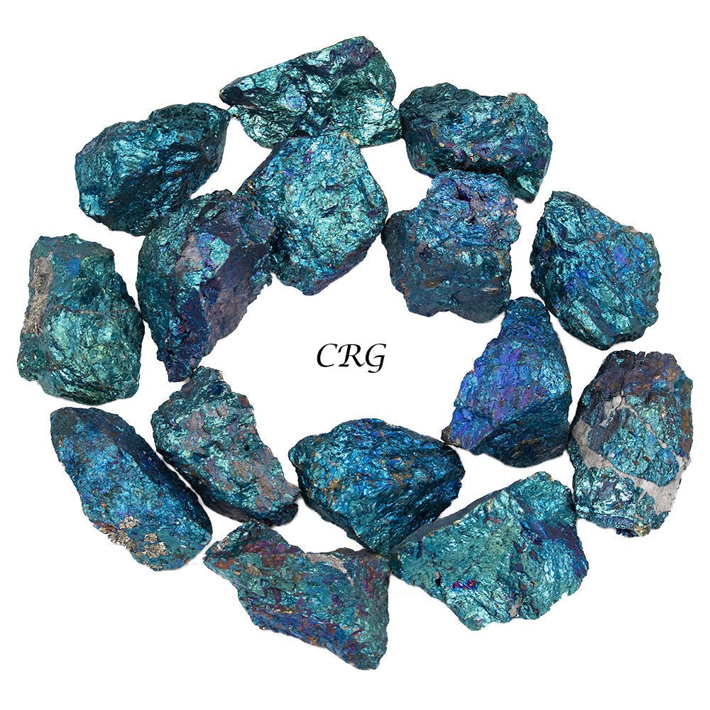 Chalcopyrite Rough (1 Pound) Size 1 to 1.5 Inches Bulk Wholesale Lot Crystal MineralsCrystal River Gems
