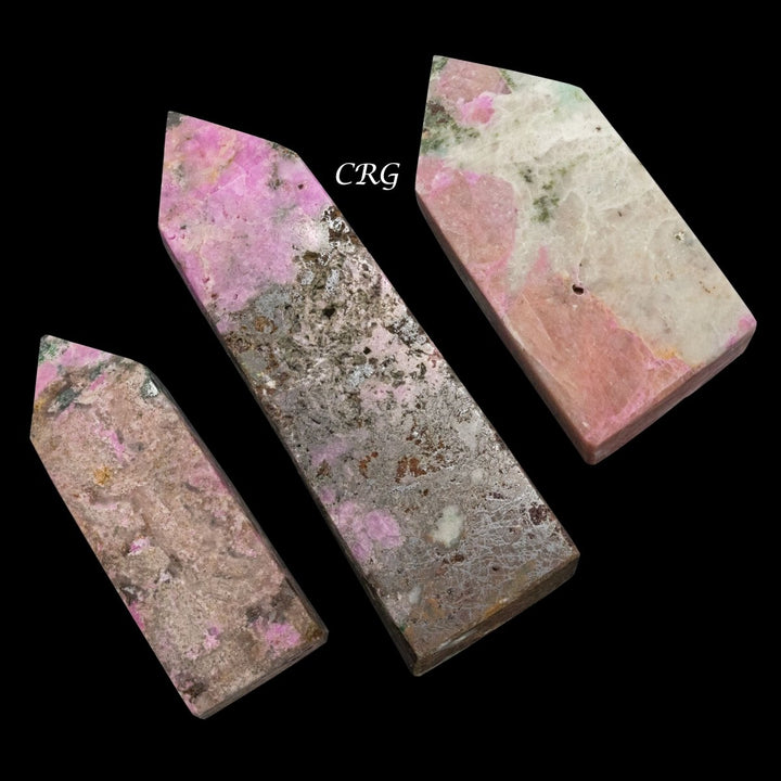 Cobalt Calcite Towers (1 Pound) Size 1.5 to 3.5 Inches Standing Crystal Gemstone PointsCrystal River Gems
