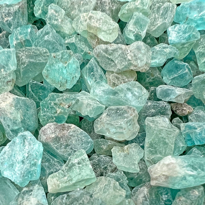 Apatite Tiny Chips Rough Raw (1 Kilogram) (Size 3 to 10mm) Wholesale Crystals Minerals GemstonesCrystal River Gems