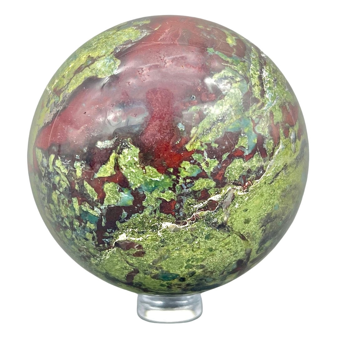 Dragon Bloodstone Spheres (1 Kilo Lot) (45 to 70 millimeter)