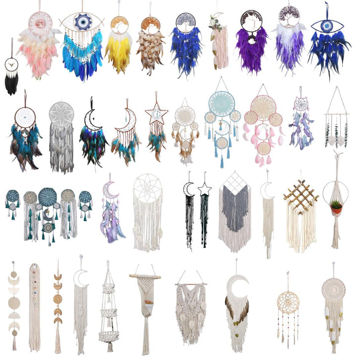 Dreamcatcher & Wall Decor Mixed SetsCrystal River Gems
