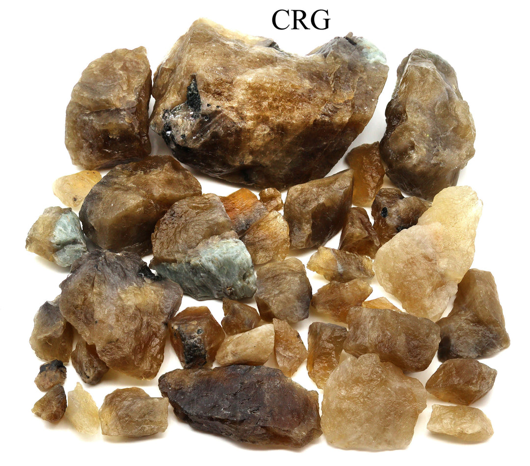 Natural Citrine Rough Rock from Brazil 2-6" avg