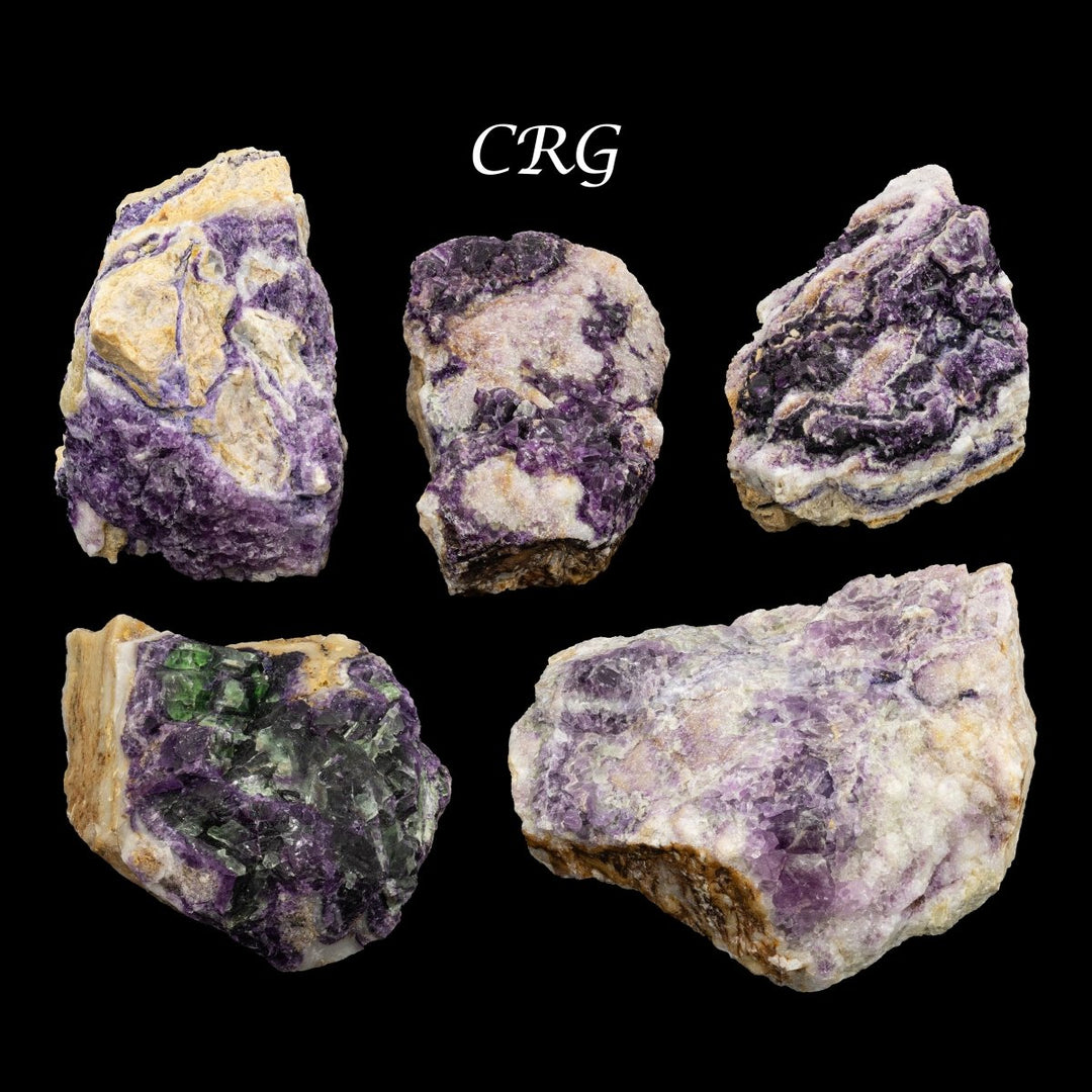 Fluorite Extra Quality Rough Clusters (5 Kilograms) Size 4 to 6 Inches Bulk Wholesale Lot Crystal MineralsCrystal River Gems