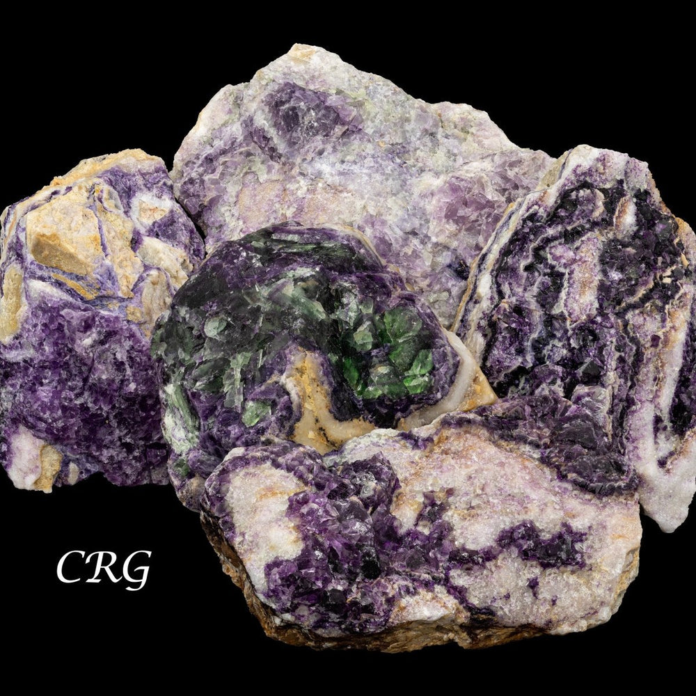Fluorite Extra Quality Rough Clusters (5 Kilograms) Size 4 to 6 Inches Bulk Wholesale Lot Crystal MineralsCrystal River Gems