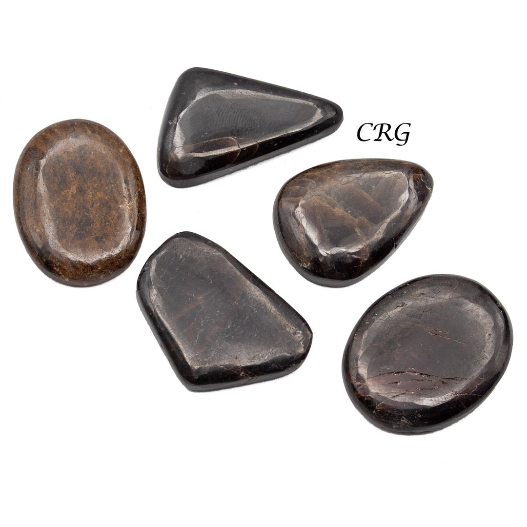 Garnet Cabochons (75 Grams) Mixed Sizes Bulk Wholesale Lot Crystal MineralsCrystal River Gems