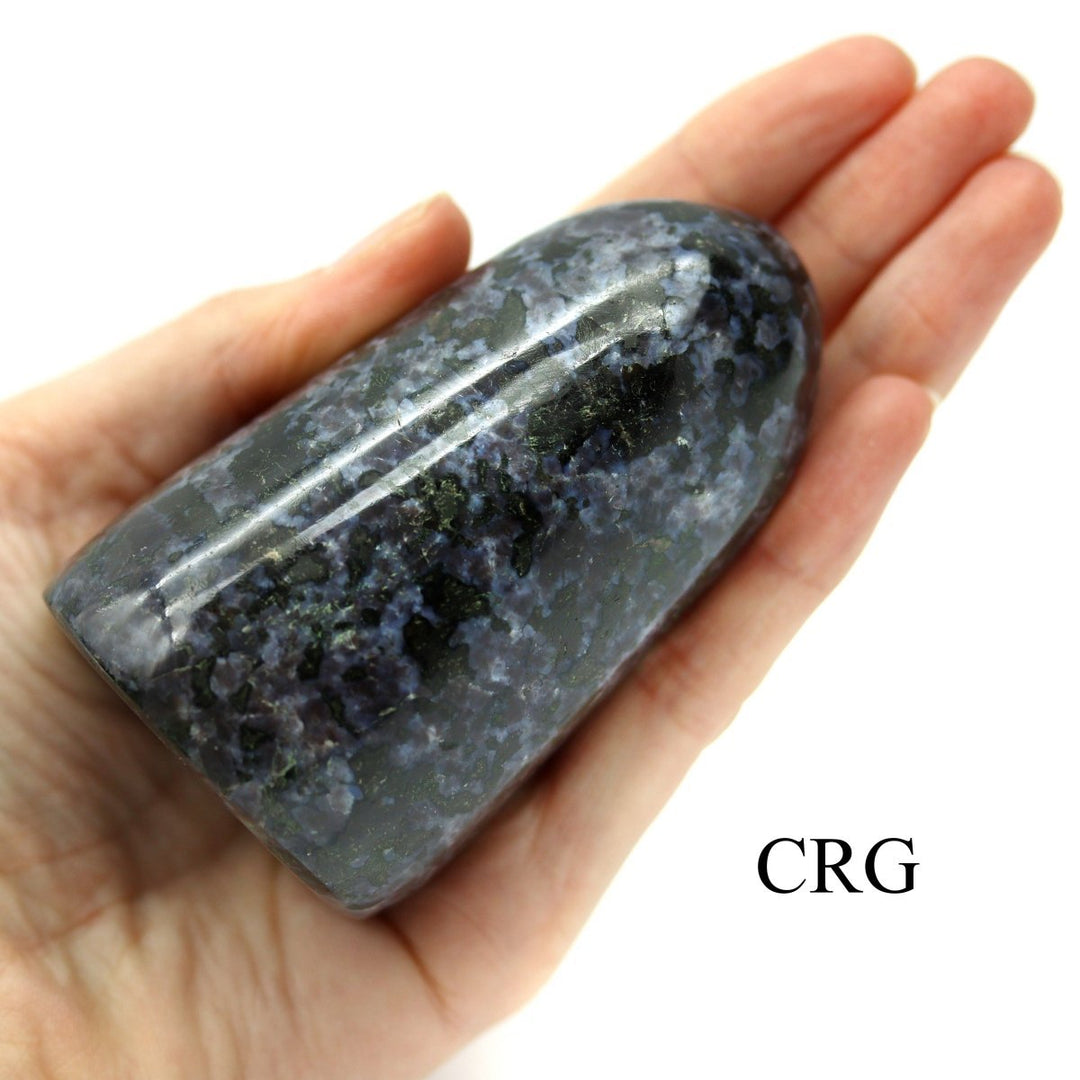 Indigo Gabbro Freeform Boulder (1 Piece) Size 3 to 5 Inches Standing Crystal Gemstone Home DecorCrystal River Gems