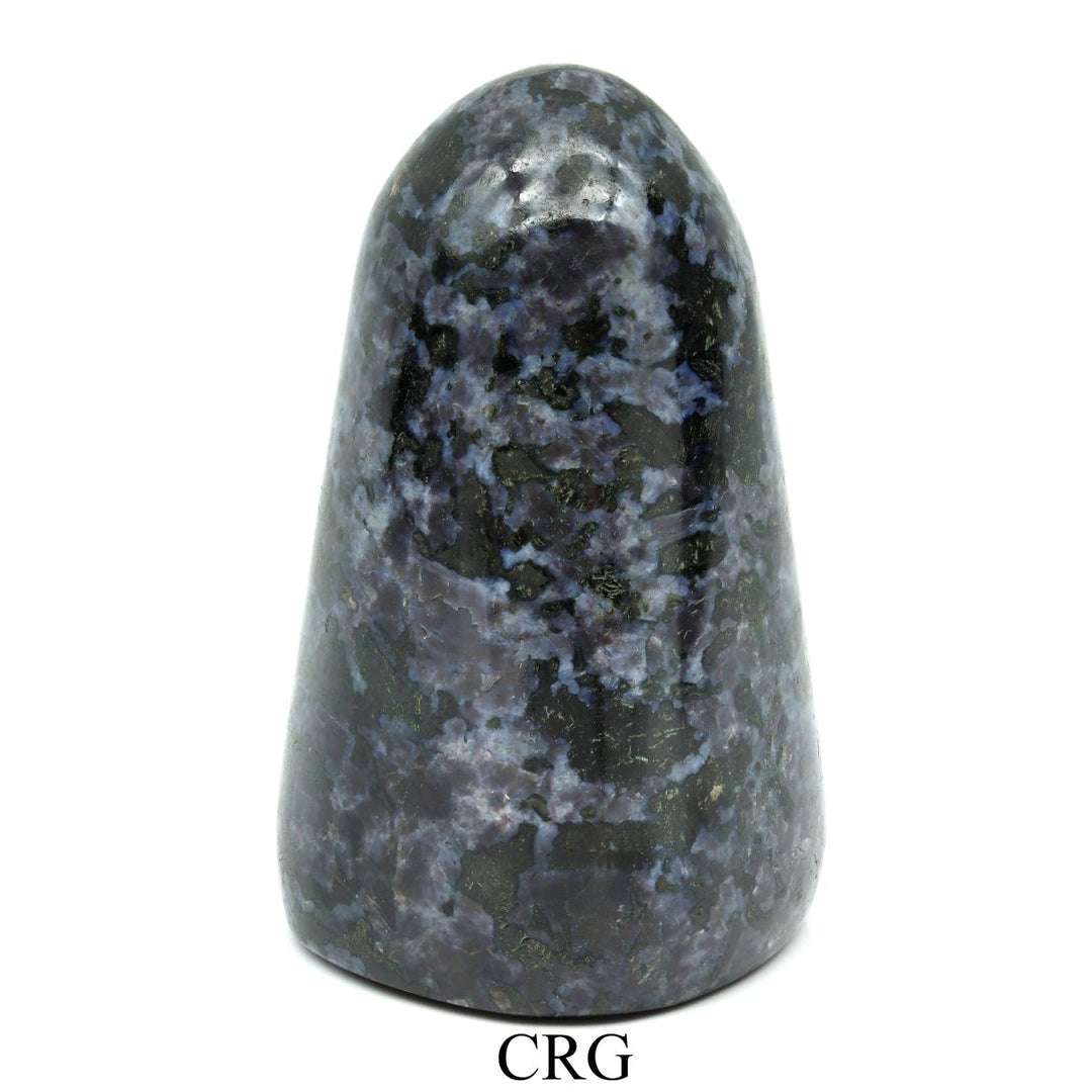 Indigo Gabbro Freeform Boulder (1 Piece) Size 3 to 5 Inches Standing Crystal Gemstone Home DecorCrystal River Gems