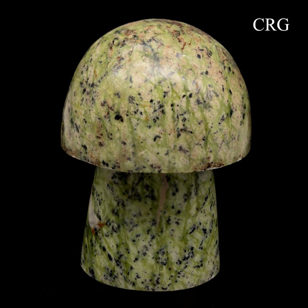 Jungle Green Jade Mushrooms (2 Kilograms) Mixed Sizes Crystal Gemstone Shape