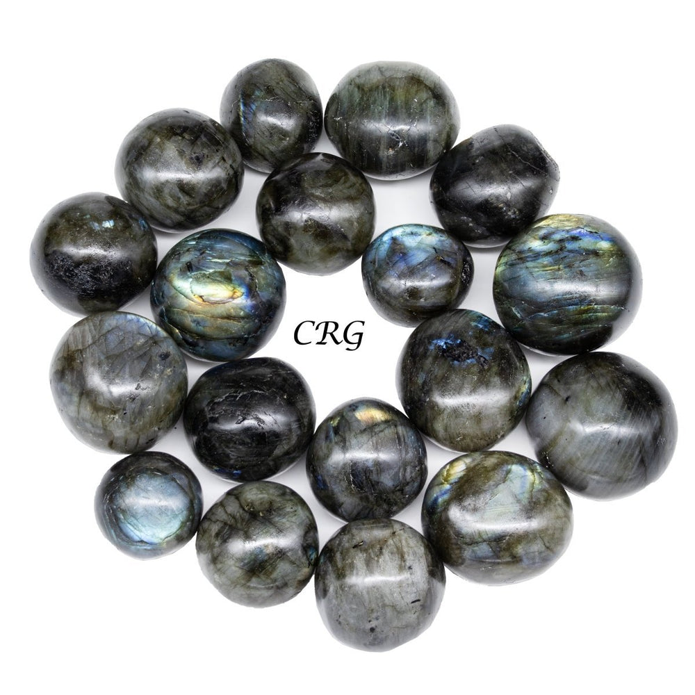 Labradorite High Flash Tumbled (1 Pound) Size 0.5 To 1 Inch Wholesale Polished Crystals Minerals Gemstones