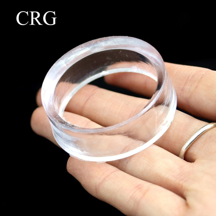 Large Round Plastic Stand (12 Pieces) Size 1.5 Inches Bulk Wholesale Lot Clear Display