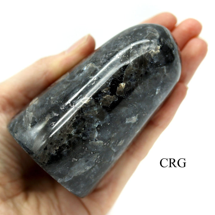 Larvikite Freeform Boulder (1 Piece) Size 3 to 5 Inches Standing Crystal Gemstone Home DecorCrystal River Gems