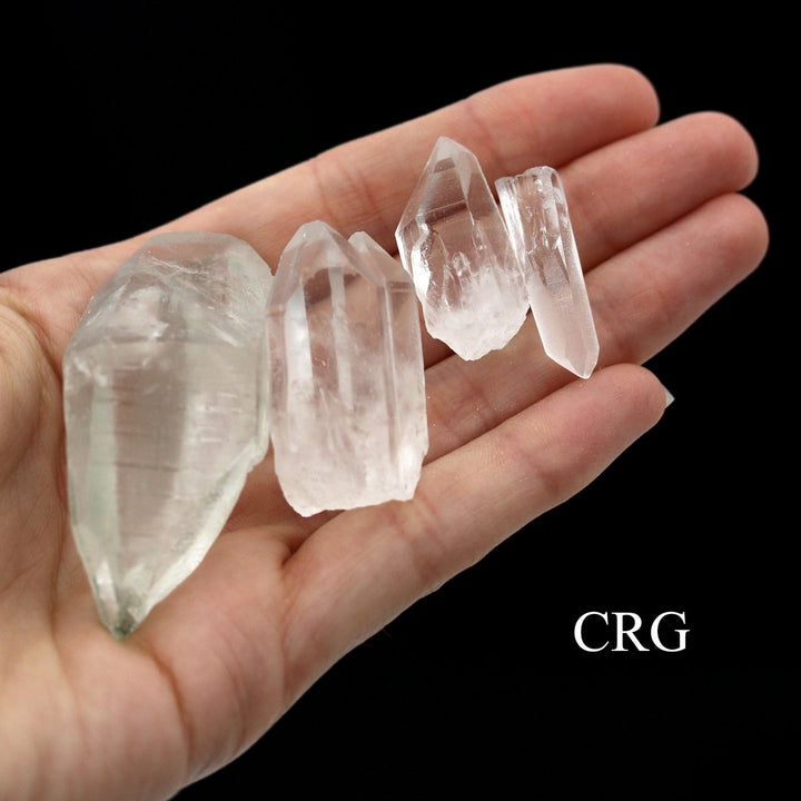 Laser Quartz Points (1 Pound) Size 0.5 to 2.5 Inches Clear Crystal Gemstone LotCrystal River Gems