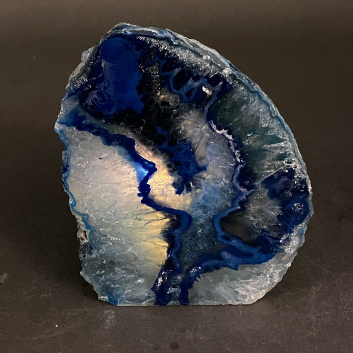 Mixed Agate Large Tea Light Candle HolderCrystal River Gems