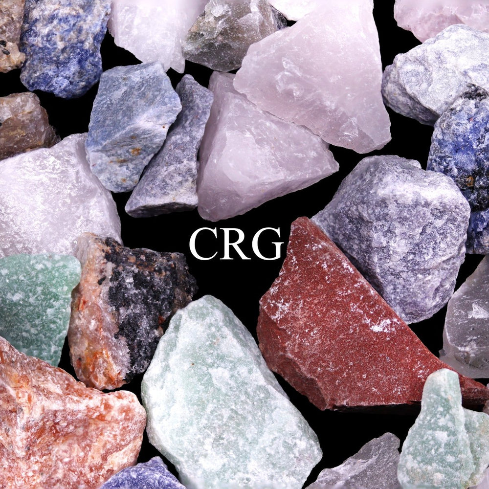 Mixed Crystal Rough (1 Kilogram) Size 20 to 40 mm Bulk Wholesale Lot Gemstone Minerals