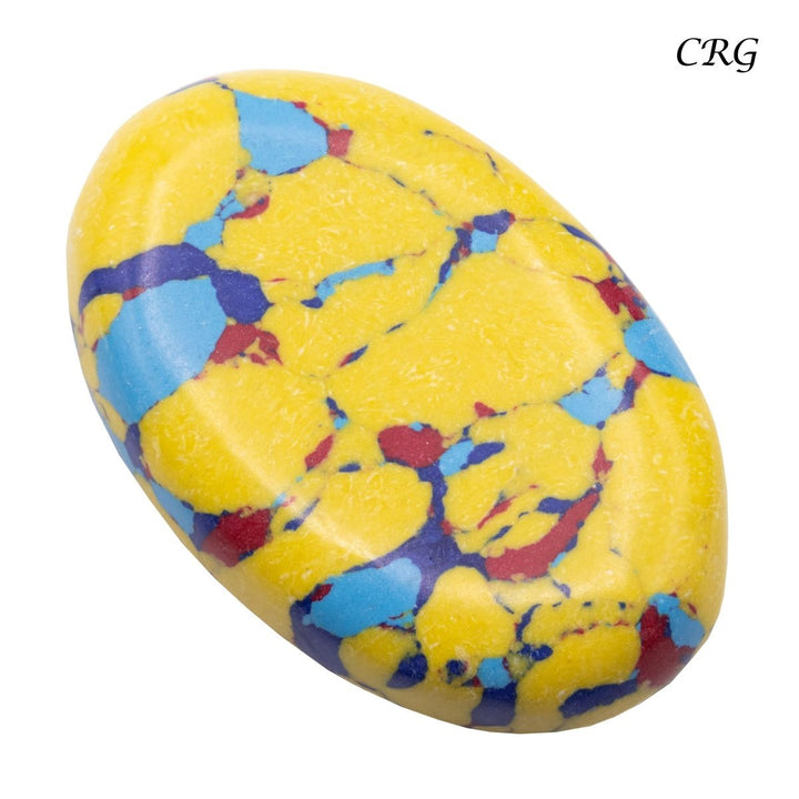 Mosaic Jasper Cabochons (75 Grams) Mixed Sizes Bulk Wholesale Lot Crystal MineralsCrystal River Gems