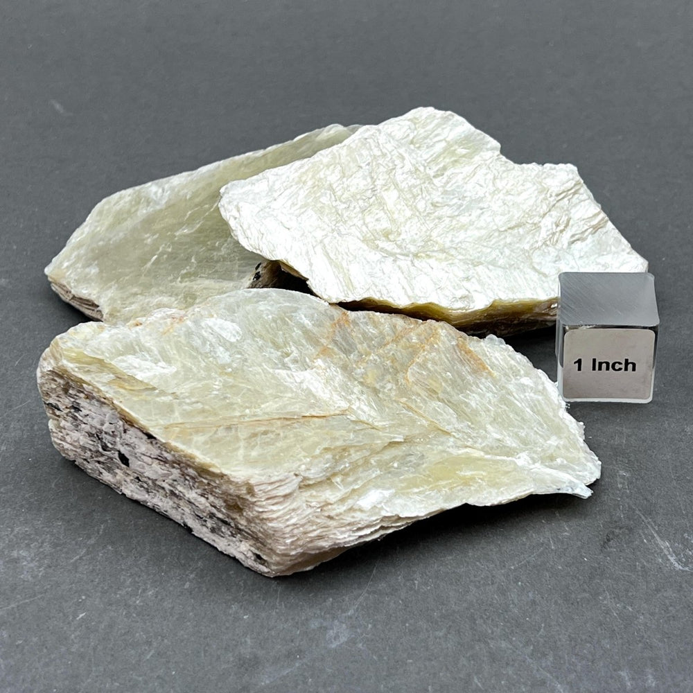 Muscovite Mica Raw Bulk Slab Specimen (3 to 6 Inches)Crystal River Gems