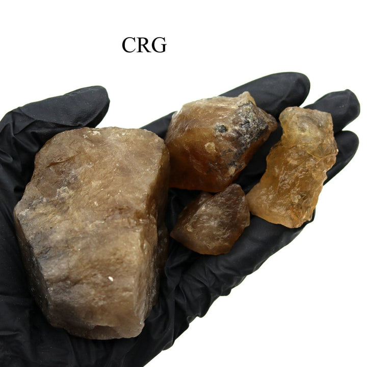 Natural Citrine Rough Rock from Brazil 2 - 6" avgCrystal River Gems