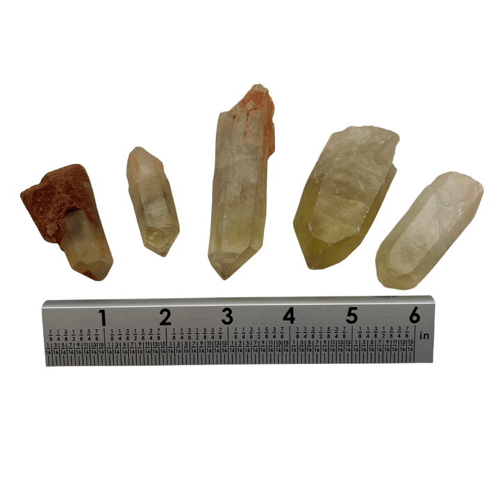 Natural Rough Citrine PointsCrystal River Gems