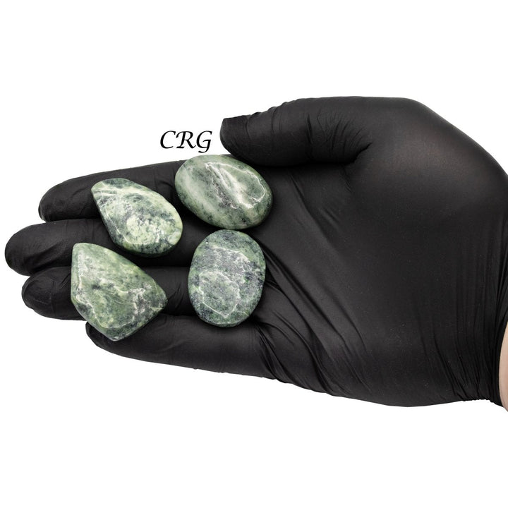 Nephrite Jade Cabochons (75 Grams) Mixed Sizes Bulk Wholesale Lot Crystal MineralsCrystal River Gems