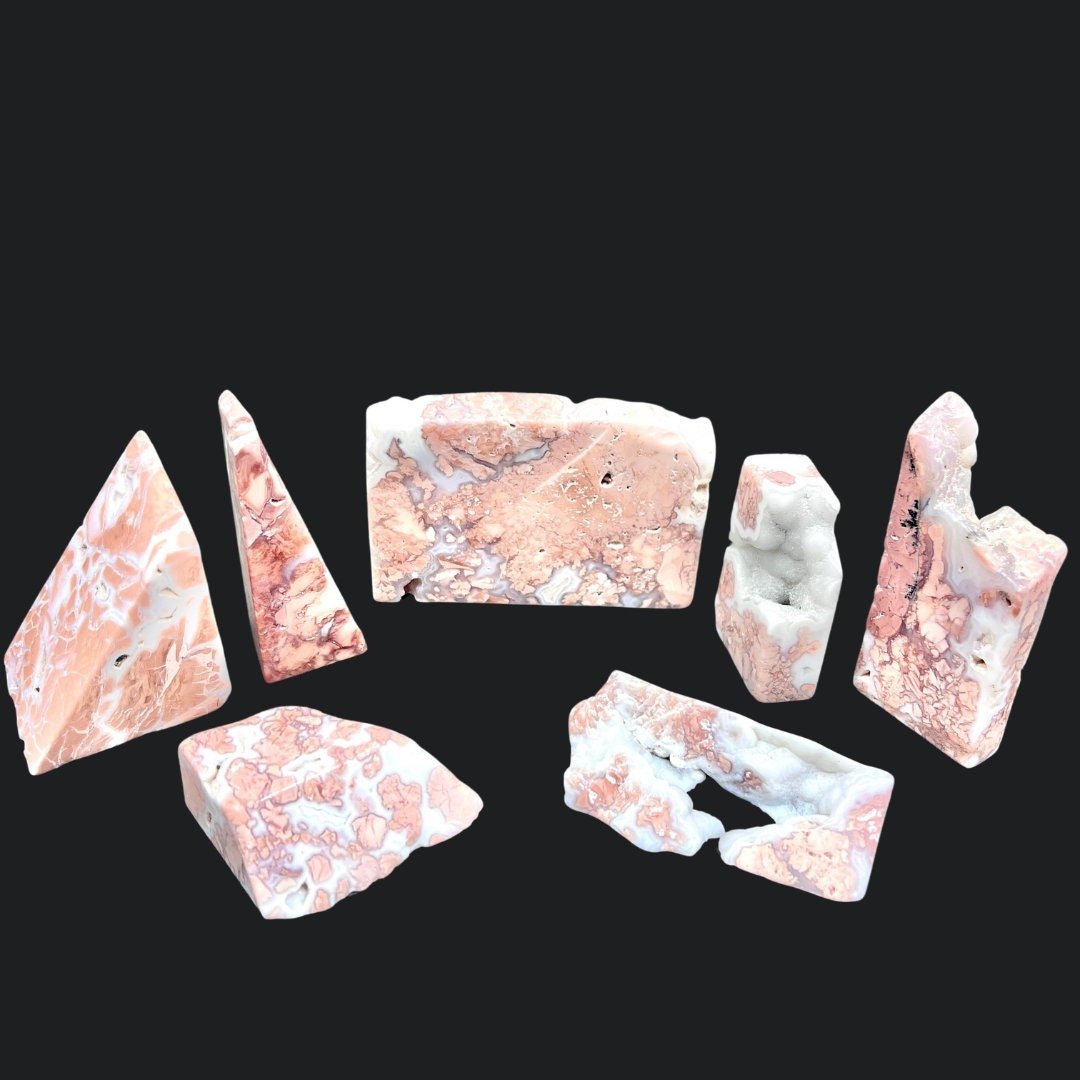 Petal Agate Freeforms 2 to 5 InchesCrystal River Gems