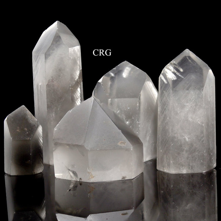 Phantom Quartz Points (100 Grams) Size 15 to 55 mm Bulk Wholesale Lot Crystal MineralsCrystal River Gems