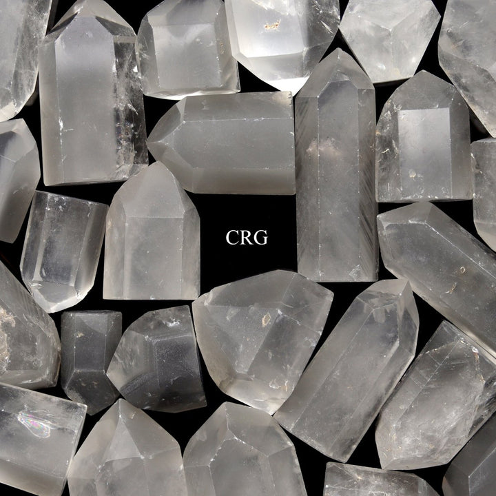 Phantom Quartz Points (100 Grams) Size 15 to 55 mm Bulk Wholesale Lot Crystal MineralsCrystal River Gems
