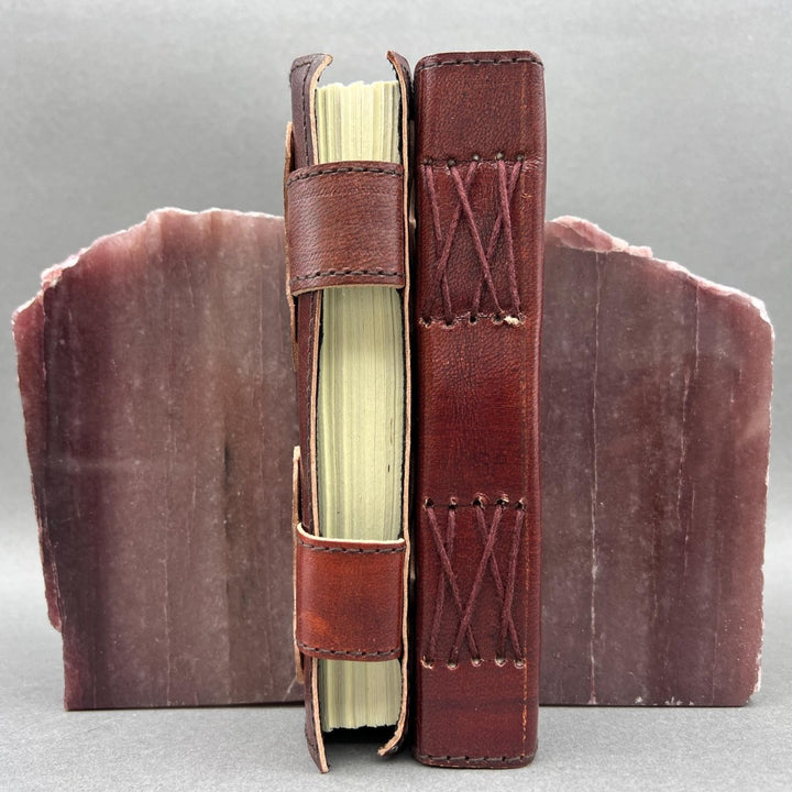 Polished Strawberry Quartz Bookends (4 - 8") AVG (1 Pair) Gemstone Home Decor Wholesale Crystal SupplyCrystal River Gems