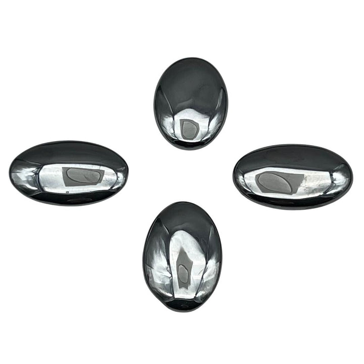 Polished Terahertz Palm StoneCrystal River Gems