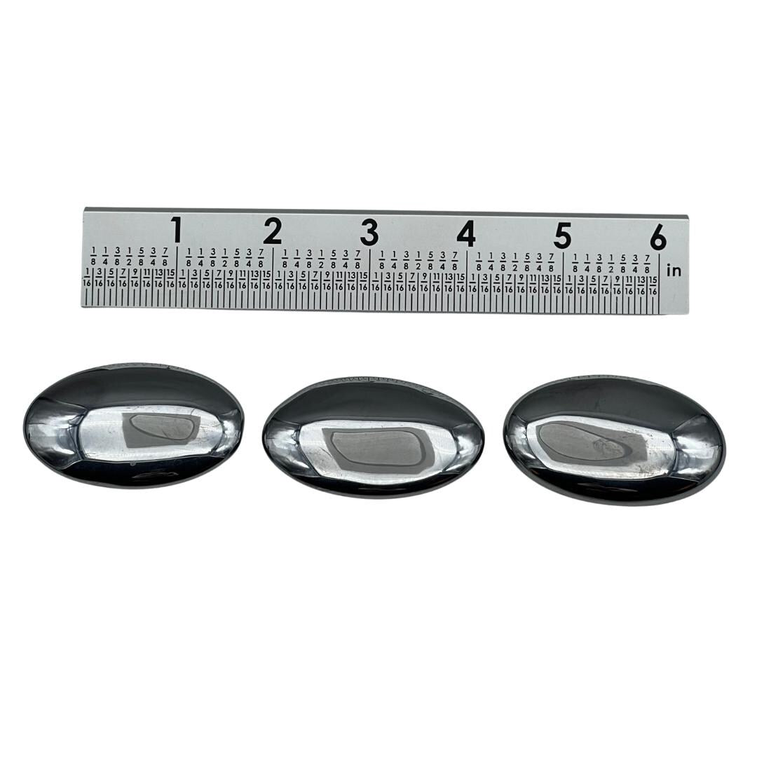 Polished Terahertz Palm StoneCrystal River Gems