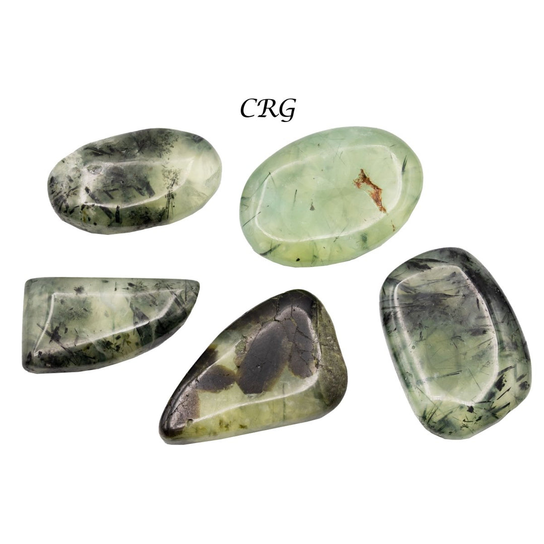 Prehnite Cabochons (75 Grams) Mixed Sizes Bulk Wholesale Lot Crystal Minerals