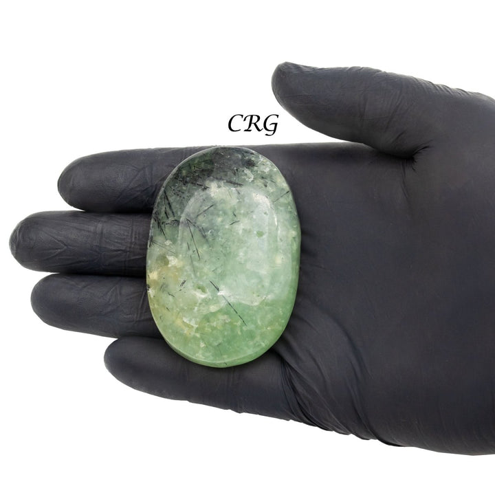 Prehnite Gallet Palm Stones (1 Pound) Size 2 to 3 Inches Crystal Gemstone Pocket Worry StonesCrystal River Gems