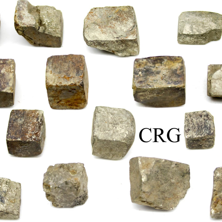 Pyrite and Matrix Cubes (1 Kilogram) Size 20 to 50 mm Crystal Gemstone MineralsCrystal River Gems