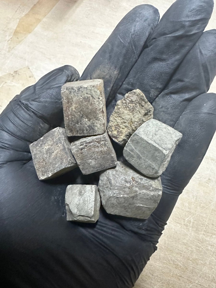 Pyrite and Matrix Cubes (1 Kilogram) Size 20 to 50 mm Crystal Gemstone MineralsCrystal River Gems