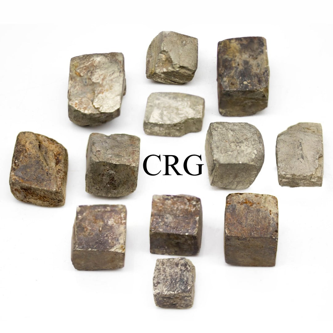 Pyrite and Matrix Cubes (1 Kilogram) Size 20 to 50 mm Crystal Gemstone MineralsCrystal River Gems