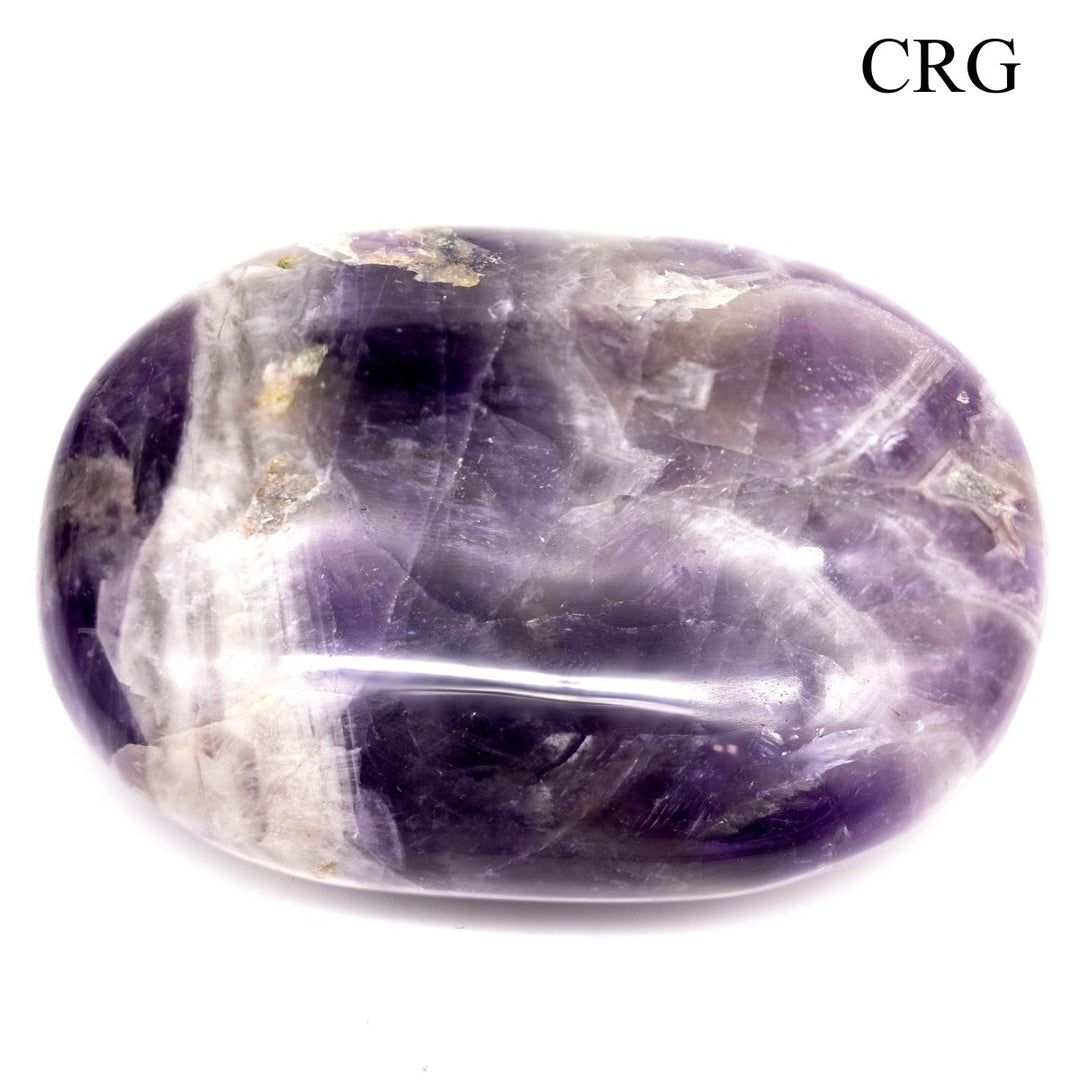 QTY 1 - Amethyst Palm Stone from India / 50 MM AVGCrystal River Gems