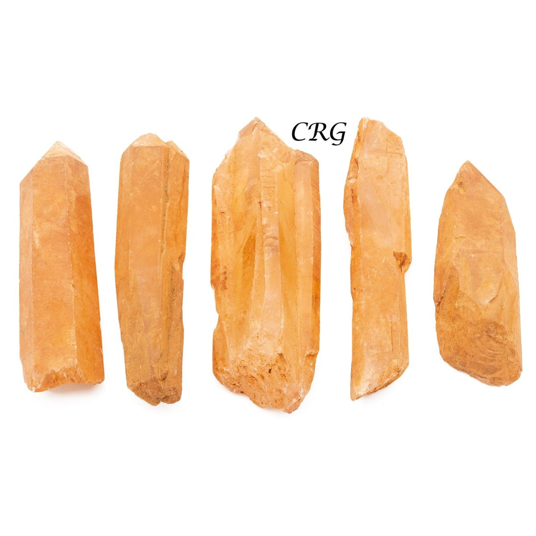 Red Quartz Raw Stick (1 Kilogram) Size 3 Inches Crystal Gemstone MineralsCrystal River Gems