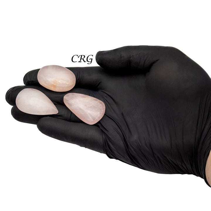 Rose Quartz Cabochons (75 Grams) Mixed Sizes Bulk Wholesale Lot Crystal MineralsCrystal River Gems