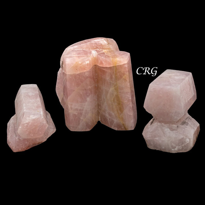 Rose Quartz Freeforms (1 Kilogram) Size 3 to 4 Inches Crystal Gemstone Decor ShapesCrystal River Gems