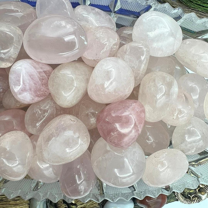Rose Quartz Tumbled 20 to 40 mmCrystal River Gems
