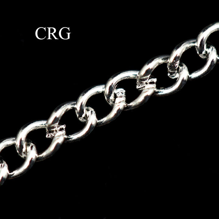 Silver - Plated Chain (1 Piece) Size 18 Inches NecklaceCrystal River Gems