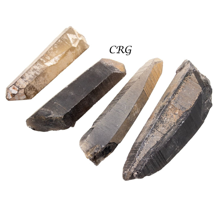 Smoky Quartz Points B - Grade (1 Kilogram) Size 2 to 5 Inches Bulk Wholesale Lot CrystalsCrystal River Gems