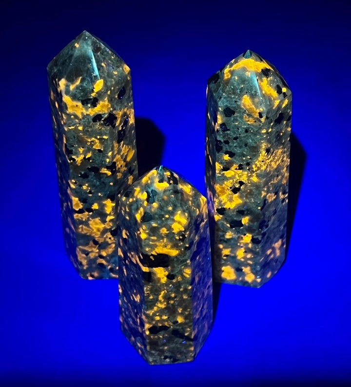 Sodalite Syenite Polished Standing TowerCrystal River Gems
