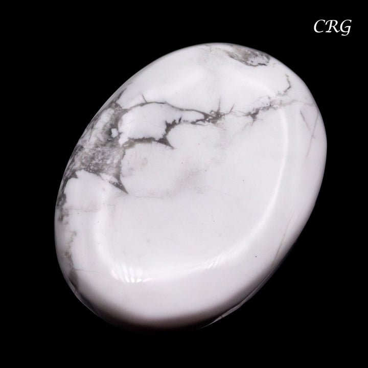 White Howlite Cabochons (75 Grams) Mixed Sizes Bulk Wholesale Lot Crystal MineralsCrystal River Gems